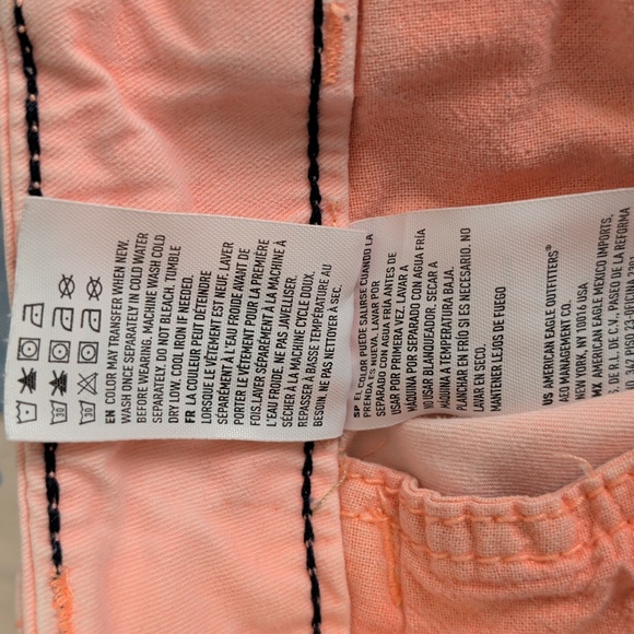 American Eagle Outfitters Prep Chino Flat Front Shorts - Picture 6 of 7